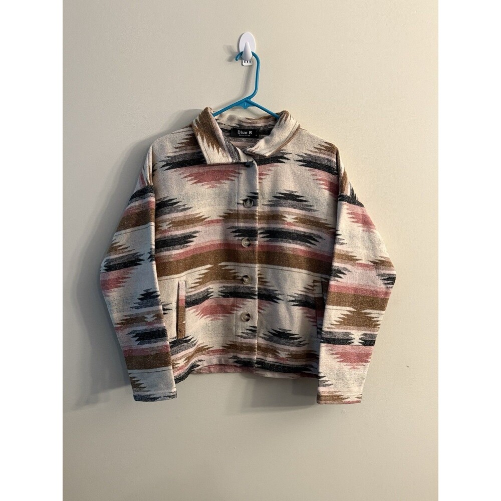 Blue B Collection Woman’s Aztec‎ Jacket Multicolor Size S